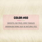 YoungSee Tape in Extensions Platinum Blonde Human Hair Tape in Extensions Blonde Tape in Hair Extensions Human Hair Invisible Tape-in extension Real Human Hair 20 Inch 50g Tapes Extension for Wedding