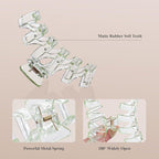 8PCS Hair Clips for Women, Flower Claw Clips for Thick Hair, Non-Slip Hair Accessories with Multi-Styles, Colorful Hair Claw Clips and Variety Pack, Ideal for Girls