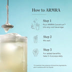 ARMRA Colostrum™ Powder | Unflavored | Gut Health & Bloating | Skin & Hair | Immunity | Keto, Gluten & Fat-Free | 60 Servings