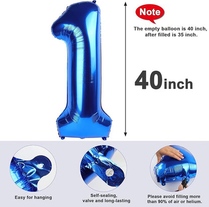 Number Balloon Dark Blue Number 23 - Image 5
