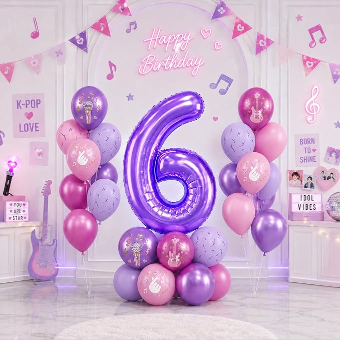 K pop Theme Balloons - Image 5