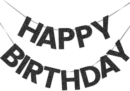 Pre-Strung Happy Birthday Banner by LITAUS