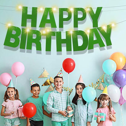 167Pcs DIY Glitter Customizable Banner Kit Custom Banner DIY Happy Birthday - Image 5