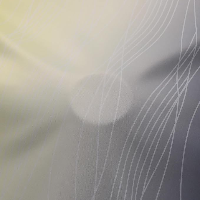 Black and Yellow Gradient Blackout Curtains - Image 8