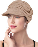 Soft Bamboo Baseball Cap for Chemo Women