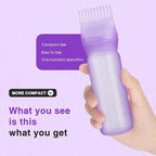 Hair Oiling Applicator, 3 PCS Hair Applicator Bottle, Hair Oiler with Graduated Scale, Root Comb Applicator Bottle 6 Ounce