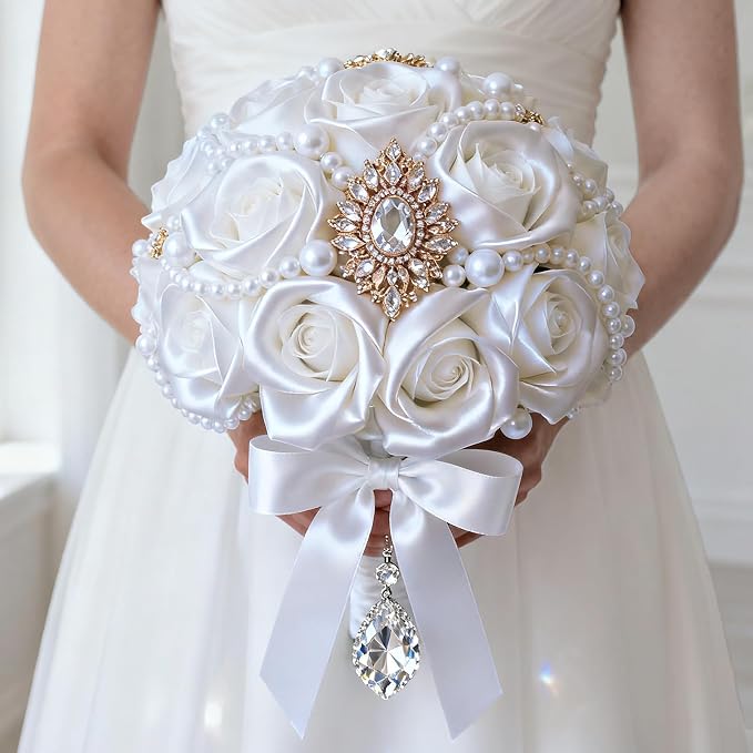 KINGLAKE White Satin Ribbon - Image 5