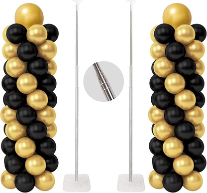 RUBFAC Balloon Column Stand Kit, 6.6ft Height Adjustable Column Kit, Metal by RUBFAC