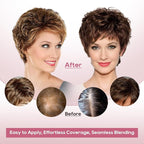 REECHO Hair Topper, Short Wiglet Hair Topper for Women Large Coverage Synthetic Top Crown Hairpiece for Women (Light Ash Blonde)
