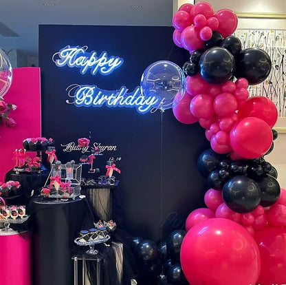 10 Inch Light Hot Pink Balloons - Image 3