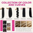 Lashey Clip ins Hair Extensions Real Human Hair 20 Inch Long Straight 120g 7pcs Balayage Ash Brown to Honey Blonde with Brown Root Real Human Hair Clip in Extensions