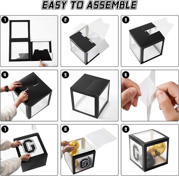Graduation Decorations 2026 Graduation Party Decorations Set of 4 Boxes - Image 4