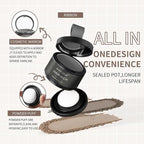 Maycheer Hairline Powder for Women - Hair Rich Shading Powder, 30 Colors Magic Root Cover Up (Light Coffee 02)