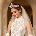 Princess Tiara and Crown for Women Wedding Tiaras for Bridal girls Tiaras and Crystal Crowns Rhinestone Headband Metal Hair Accessories for Costume Birthday Party Prom Gifts