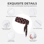 Boys Girls Cute Cartoon Fire Truck Sports Sweatband Multi Style Lovely Hair Band Headwear for Running Workout Shower