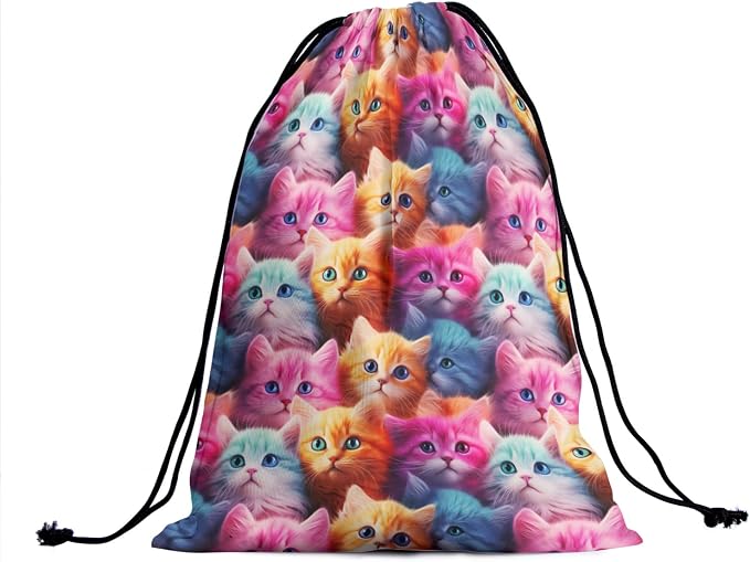 Cute Kitten Gymnastics Grip Bag - Image 2