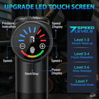 TOLOCO Massage Gun, Deep Tissue Back Massage for Athletes for Pain Relief, Percussion Massager with 10 Massages Heads & Silent Brushless Motor, Christmas Gifts for Women, Men, Black