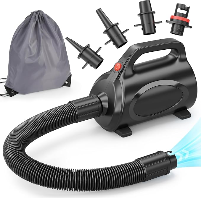 650W Electric Pump for Inflatables Air Mattress by FloatPartyEnjoy