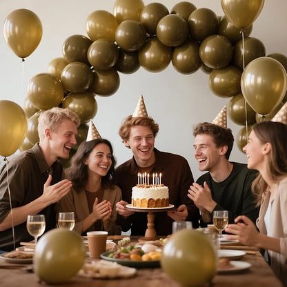 Brown Balloon 12 Inch - Image 6