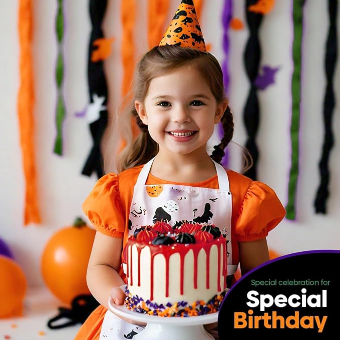 8 Halloween Streamers, 656ft Pack of Crepe Paper Party Decorations | Each roll - Image 6
