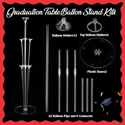 Jenaai Red and Black 27 Pcs 2026 Graduation Balloon Centerpiece - Image 5