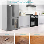 Refrigerator Mat, Clear Anti-Slip PVC Floor Protector, 2mm Thickness Scratch-Resistant Floor Mat (24"x 36")