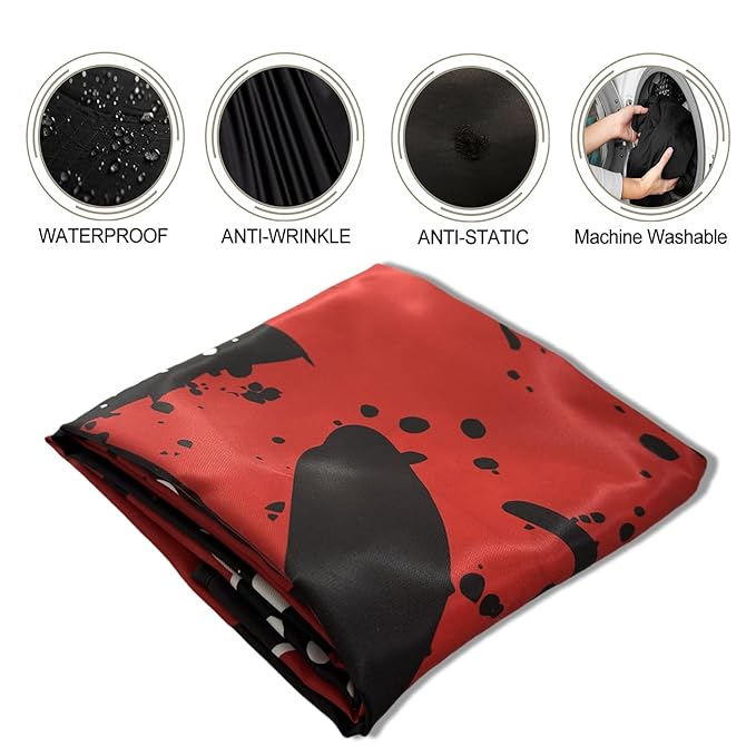 Barber Capes for Men Hair Cutting Capes with Snaps Salon Capes for Stylists Waterproof Hairdresser Gown Cape- 63”× 56”(Black)