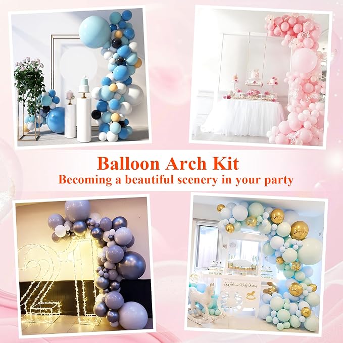Balloon Arch Kit for Floor, 8.2 FT Adjustable Balloon Arch Stand - Image 4