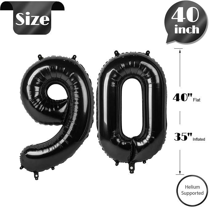 Black 90 Balloon - Image 6