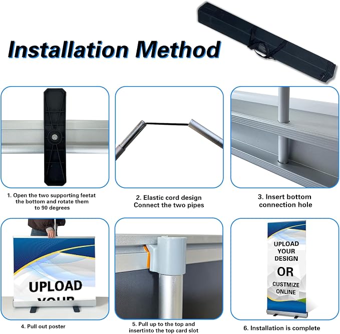 CUSTOM Retractable Banner Stand, Banners are made from curl-free fabric - Image 8