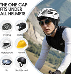 Skull Cap Helmet Liner, Winter Thermal Cycling Cap for Men & Women, Lightweight Cycling Hat for Biking Running Outdoor Work