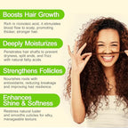 USDA Organic Jamaican Black Castor Oil - 100% Pure, Cold Pressed, Hexane-Free & Vegan, 2oz Brown Glass Bottle w/Dropper & Dual Brush for Hair Growth, Thicker Eyelashes, Brows & Scalp Care