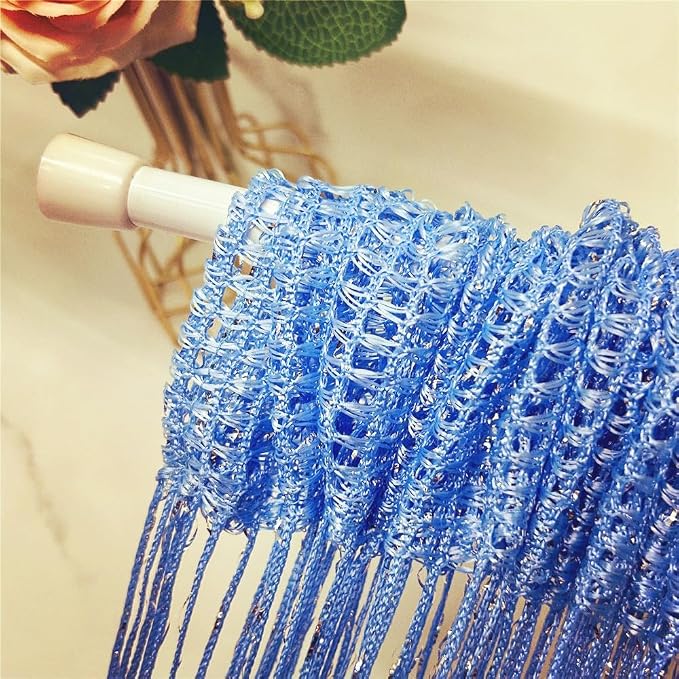 ave split Decorative Door String Curtain Wall Panel Fringe Window Room Blind - Image 5