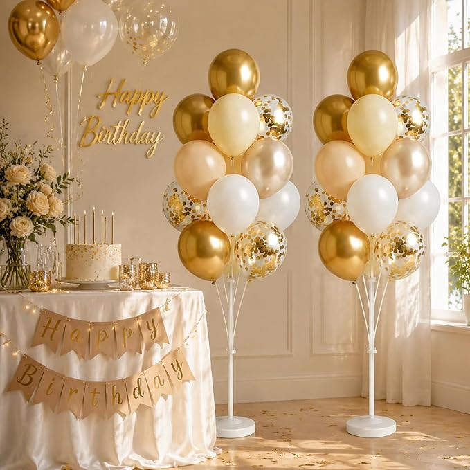 Gold Balloon Column Stand Kit - Image 6