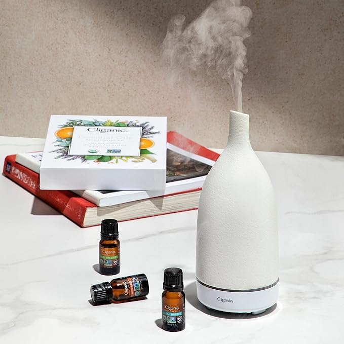 Cliganic USDA Organic Palmarosa Essential Oil, 1oz - 100% Pure Natural Undiluted for Aromatherapy | Non-GMO (Packaging May Vary)