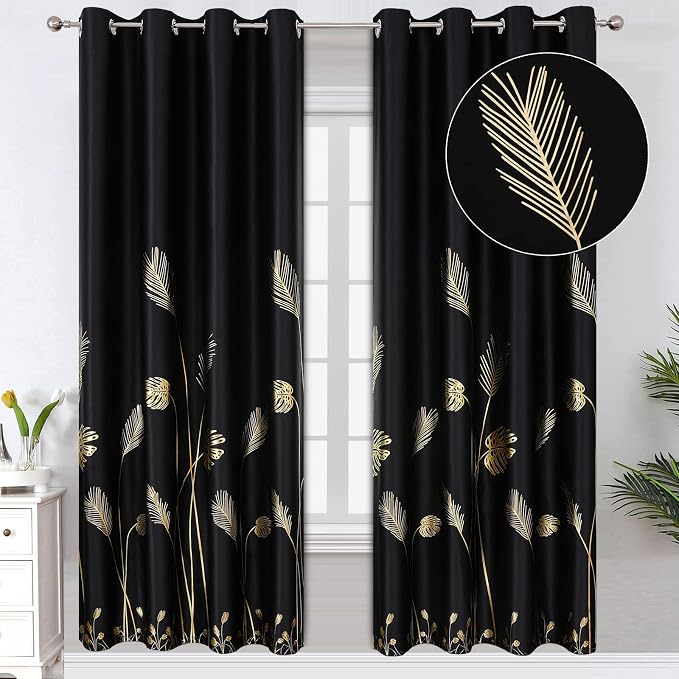 Blackout Curtains 2 Panels Set by ESTELARTEXTILER