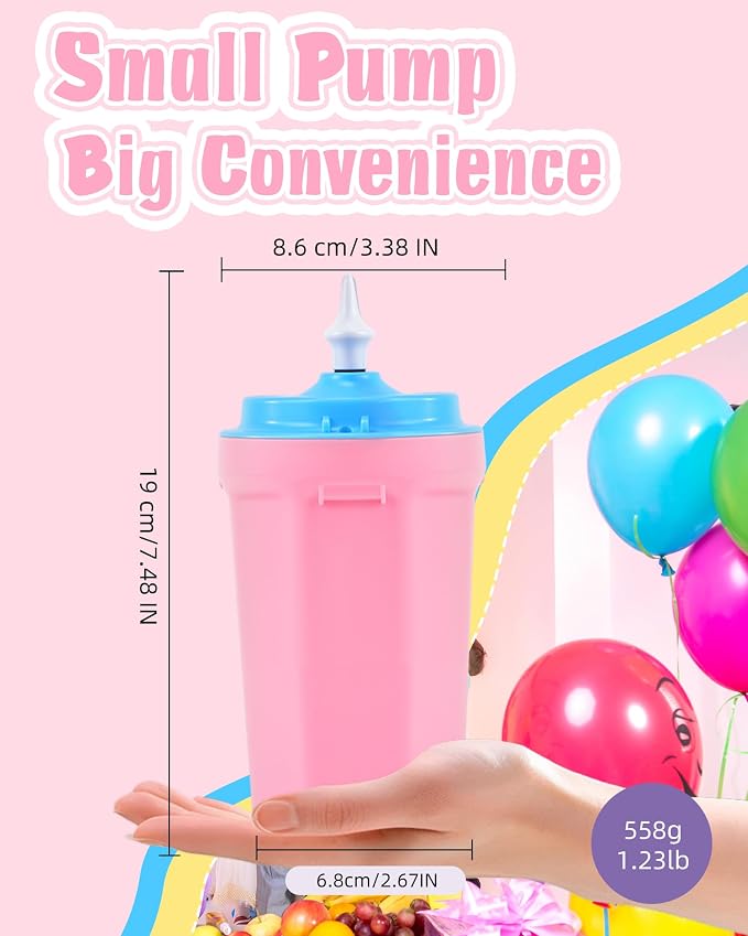 Portable Balloon Pump Electric, Rechargeable Cordless Balloon Pump Inflator - Image 2