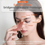 4-in-1 Acupressure Massage Comb - Portable Resin Scalp & Face Massager for Facial Toning, Head Relaxation, Eye Relief & Body Therapy | Bonus Lymphatic Drainage & Anti-Hair Loss (Pink)