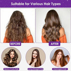 Hair Dryer Bonnet Attachment: Upgraded Extra Large Hooded Dryer Adjustable Hair Dryer Caps - Easy to Use for Natural Curly Textured Hair Care Styling Fast Drying - Purple