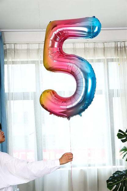 Number Balloon, 40 Inch Giant Number Balloons - Image 5