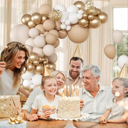 147pcs Neutral Balloon Garland Arch Kit, Different Sizes - Image 6