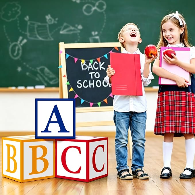 Back to School Balloon Boxes Decoration - Image 3