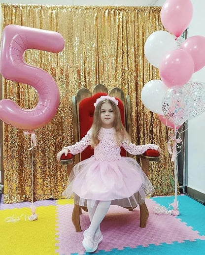 Pastel Pink 5 Balloon - Image 3