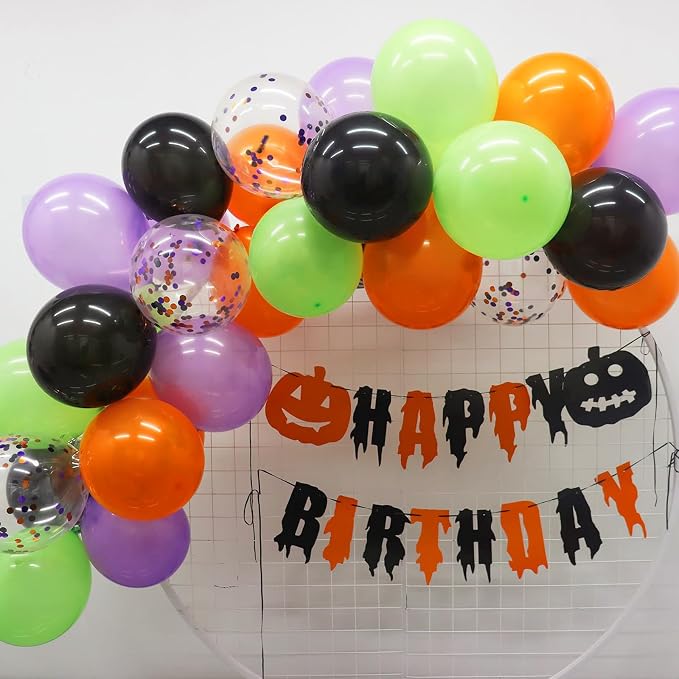 Patimate Halloween Decorations Balloons Set - Image 6