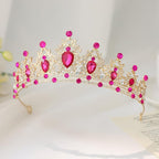 Princess Tiara and Crown for Women Wedding Tiaras for Bridal Tiaras and Crystal Crowns Rhinestone Headband Metal Hair Accessories for Costume Birthday Party Prom Gifts