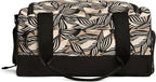 Vooray 22L Boost Duffel Bag – Small Travel & Sports Gym Bag for Women and Men with Shoe Pocket, Weekender for Overnight Football, Travel, Hospital Stays or Workout, Textured Leaves