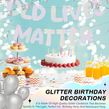 Fulmoon Pre Strung Banner 6.56 ft Funny Birthday Retirement Party Decorations - Image 7