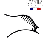 Camila Paris CP922B French Hair Clip for Women, Alligator Clip, Duckbill Girls Hair Claw Clips Jaw Fashion Durable and Styling Hair Accessories for Women, Strong Hold No Slip Grip, Made in France