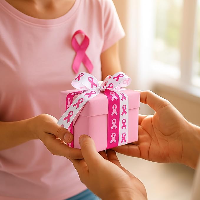 Breast Cancer Awareness Ribbons, 2 Rolls Breast Cancer Ribbons - Image 6