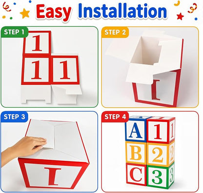 OLANRUN Back to School Decorations, Cartoon Back to School Balloons Backdrop - Image 7